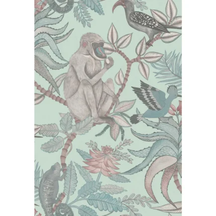 Savuti wallpaper in Duck Egg by Cole & Son