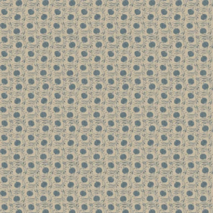 Seed Pod wallpaper in Blue by G P & J Baker, botanical & floral pattern