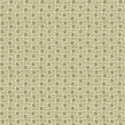 Seed Pod wallpaper in Green by G P & J Baker, botanical & floral pattern