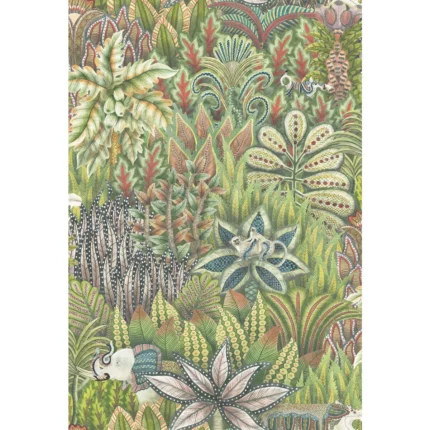 Singita wallpaper in Green by Cole & Son