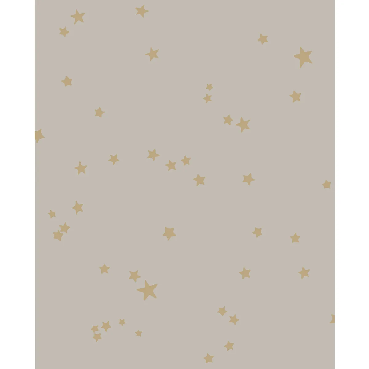 Stars wallpaper in Linen and Gold by Cole & Son