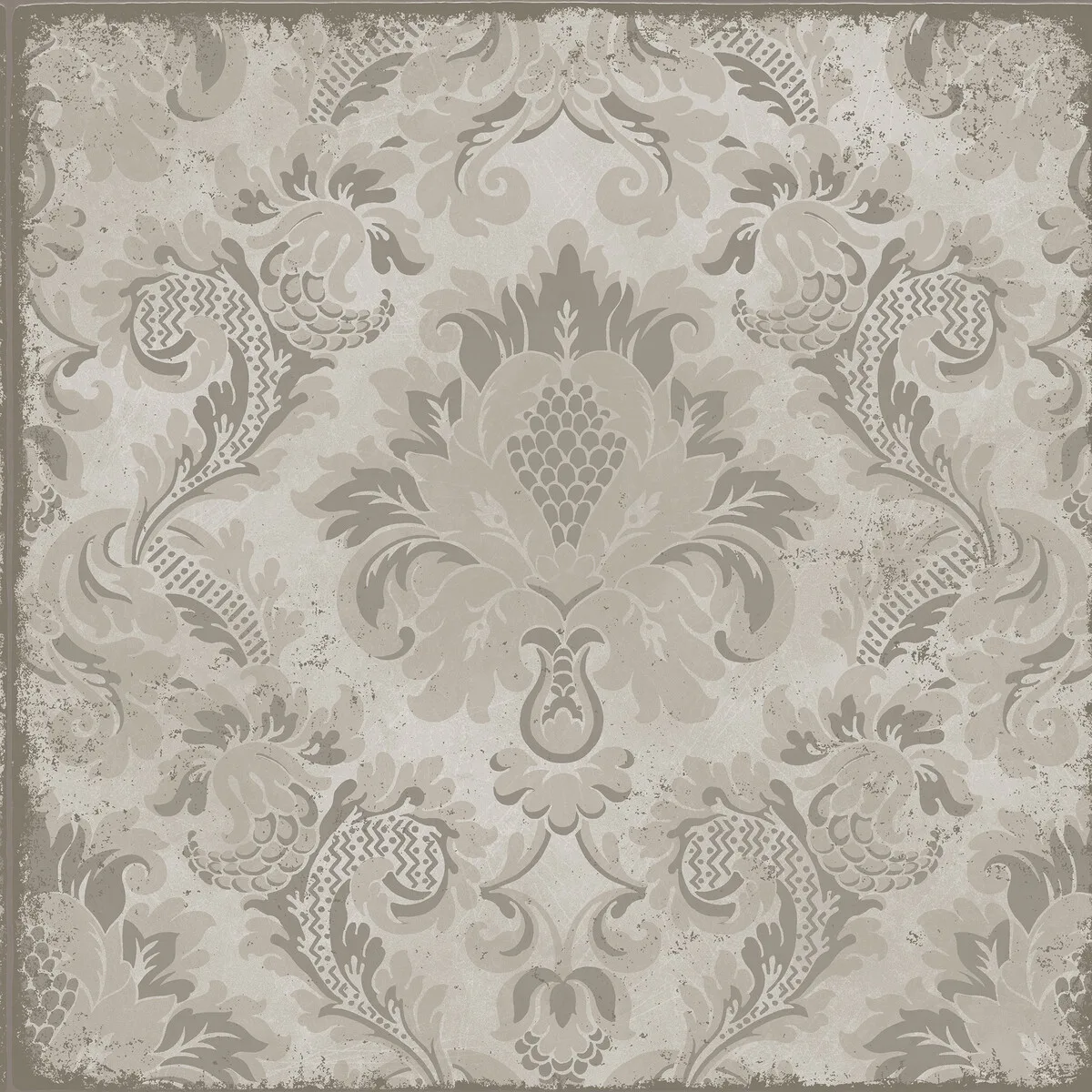 Stravinsky Gilver Wallpaper - Mariinsky Damask Collection by Cole & Son - Shop Safe in Houston Wallpapering Stravinsky wallpaper in Gilver by Cole & Son