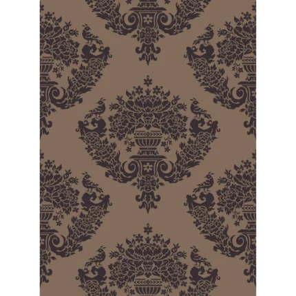 Sudbury Wp wallpaper in Bronze by Cole & Son