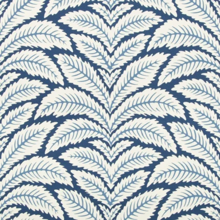 Talavera wallpaper in Indigo by Brunschwig & Fils