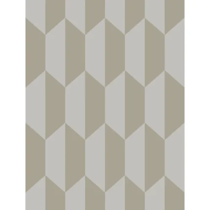 Tile wallpaper in Grey and Silver by Cole & Son
