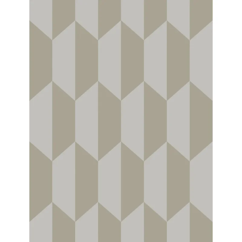 Tile wallpaper in Grey and Silver by Cole & Son
