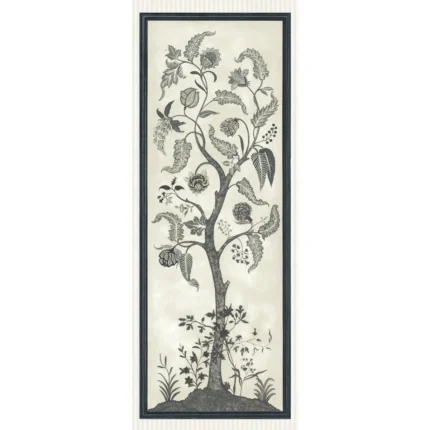 Trees of Eden/paradise wallpaper in Charcoal and Parchment by Cole & Son