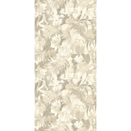 Tropical Floral wallpaper in Stone by G P & J Baker, botanical & floral pattern
