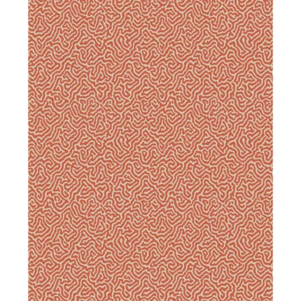 Vermicelli wallpaper in Coral by Cole & Son