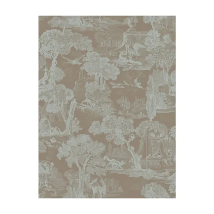 Versailles Wp wallpaper in Teal by Cole & Son