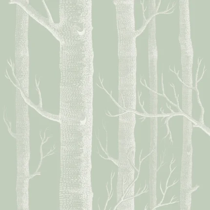 Woods wallpaper in Old Olive by Cole & Son