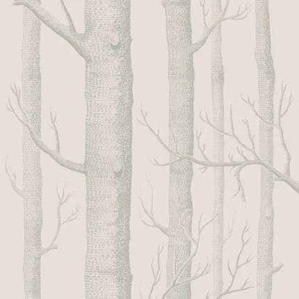 Woods wallpaper in Parchment by Cole & Son