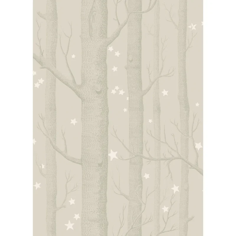 Woods & Stars wallpaper in Grey by Cole & Son