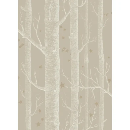 Woods & Stars wallpaper in Linen by Cole & Son