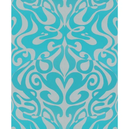 Woodstock wallpaper in Aqua by Cole & Son