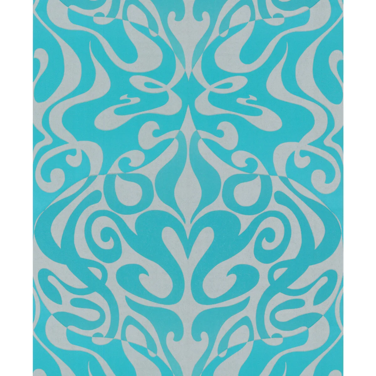Woodstock wallpaper in Aqua by Cole & Son