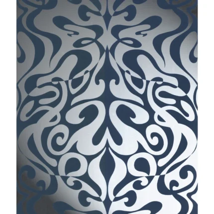 Woodstock wallpaper in Silver by Cole & Son