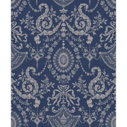 Woolverston wallpaper in Blue by Cole & Son
