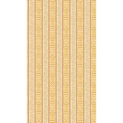 Wriggle Room wallpaper in Ochre by G P & J Baker