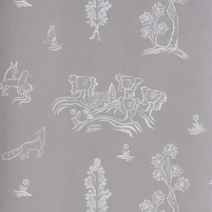 Wychwood wallpaper in Dusk by Kravet Couture, novelty pattern