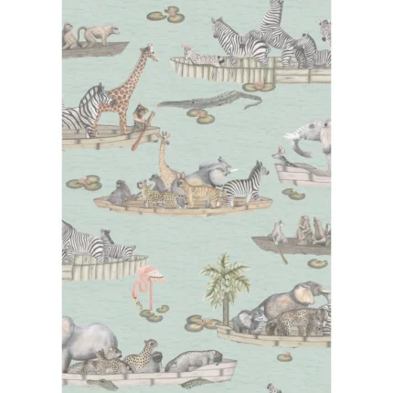 Zambezi wallpaper in Multi-coloured by Cole & Son