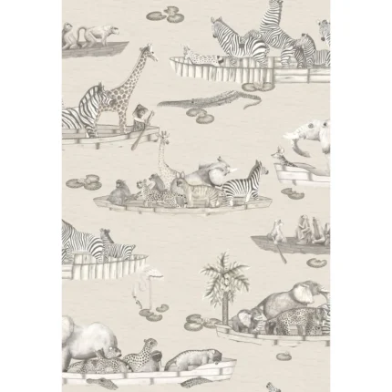Zambezi wallpaper in Neutral by Cole & Son
