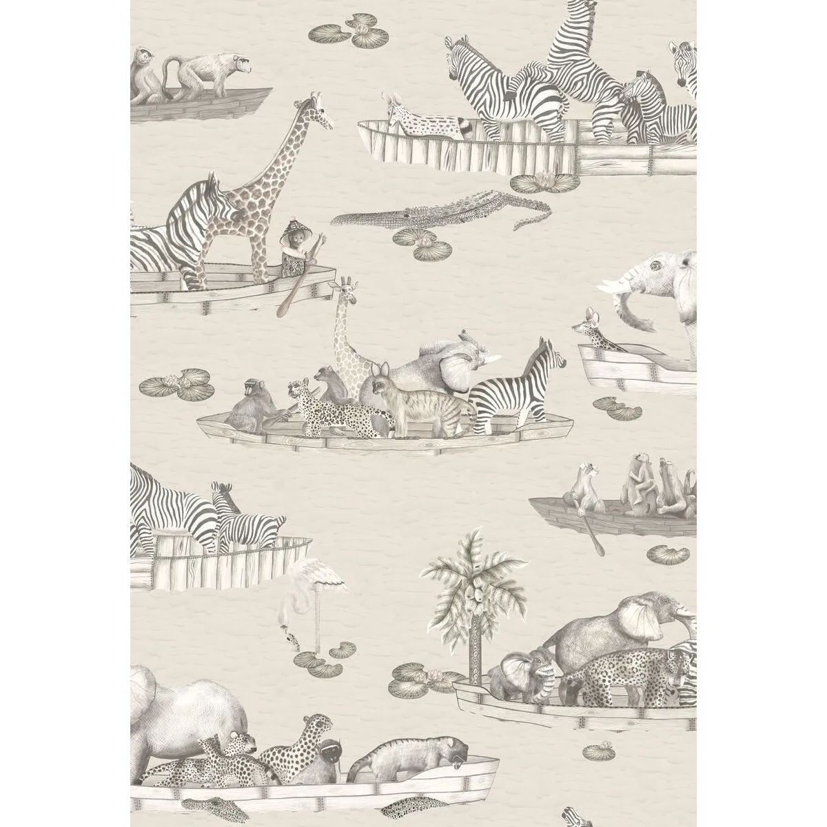 Zambezi wallpaper in Neutral by Cole & Son