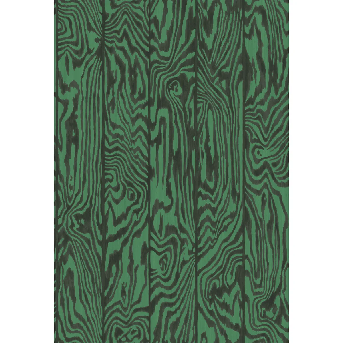 Zebrawood wallpaper in Emerald by Cole & Son