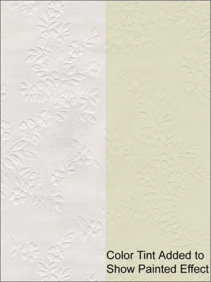 white patterned wallpaper for bedroom by Kenneth James