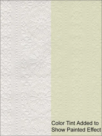 white patterned wallpaper for bedroom by Kenneth James