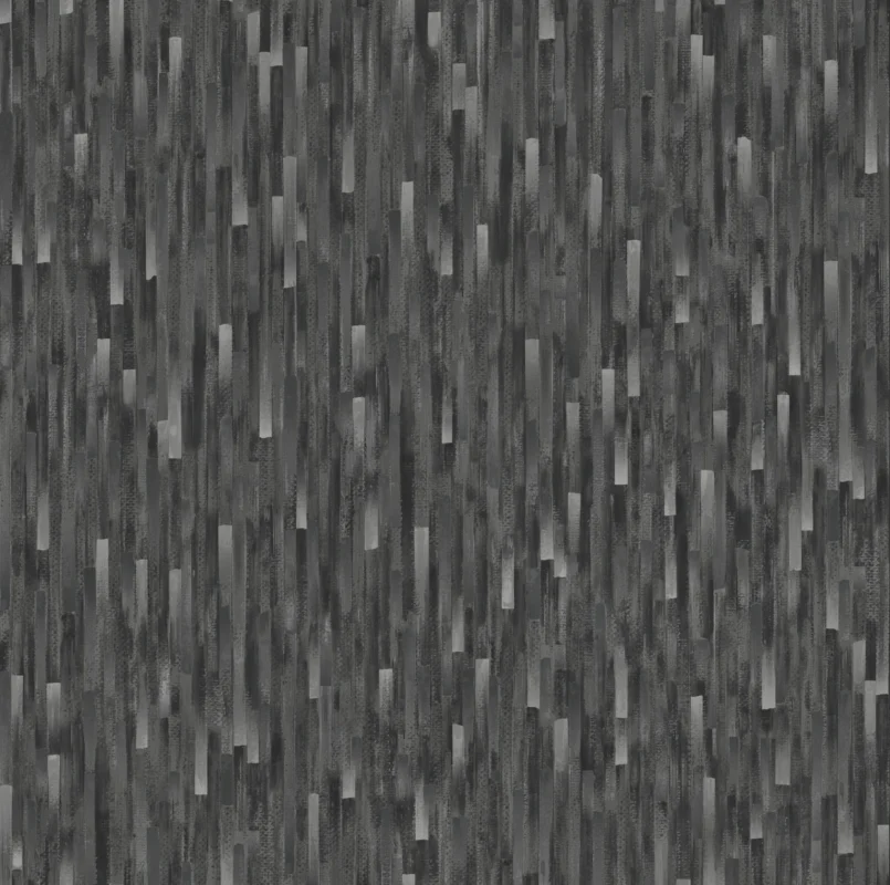 Afra Abstract Wallpaper by Wow - Modern in Charcoal with Light Gray