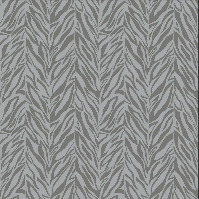Afra Abstract Wallpaper by Wow - Modern in Light Gray with Charcoal