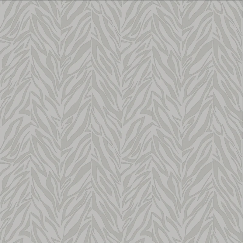 Afra Abstract Wallpaper by Wow - Modern in Light Gray with Gray