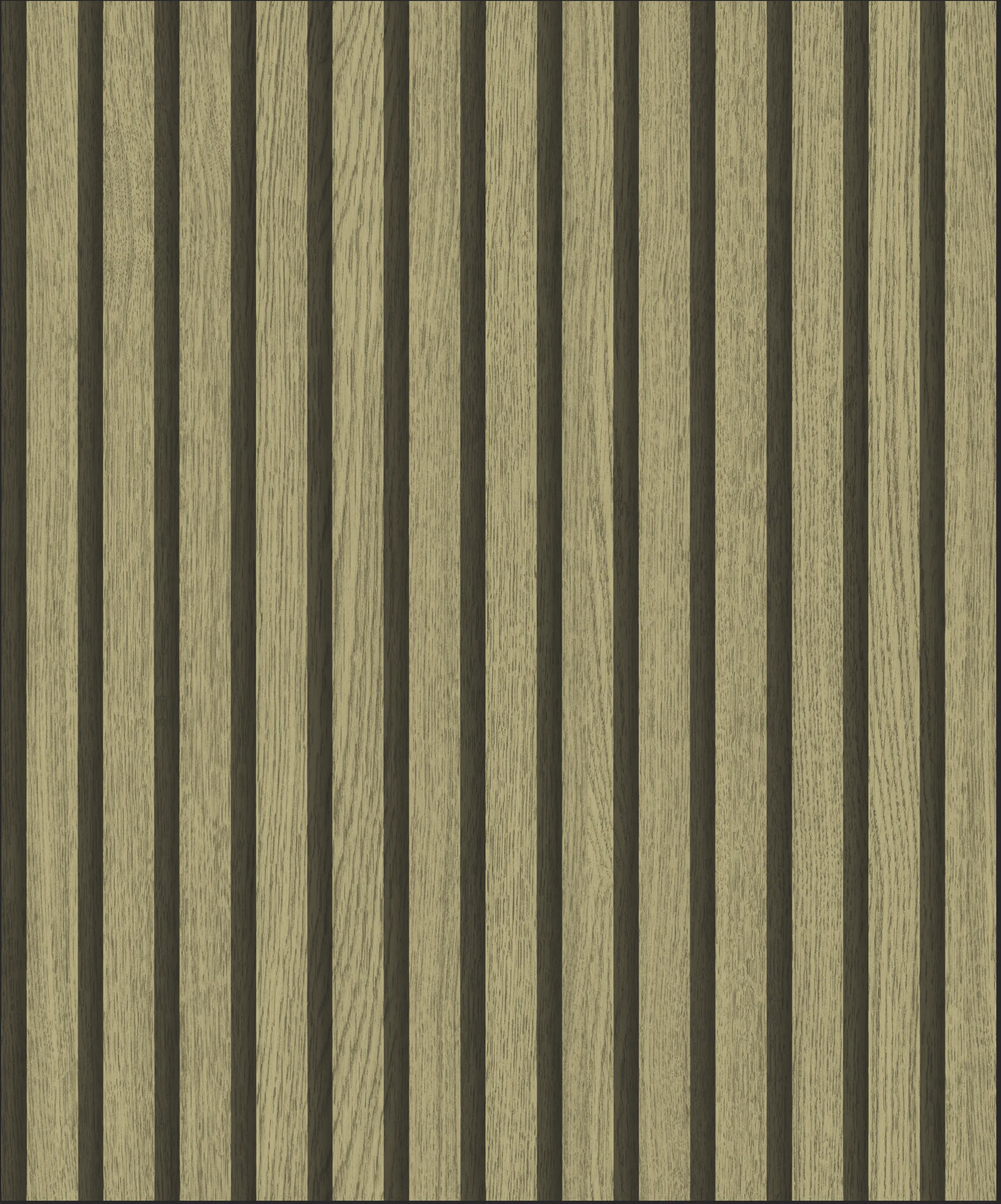 Afra Stripe Wallpaper by Wow - Modern in Beige with Charcoal