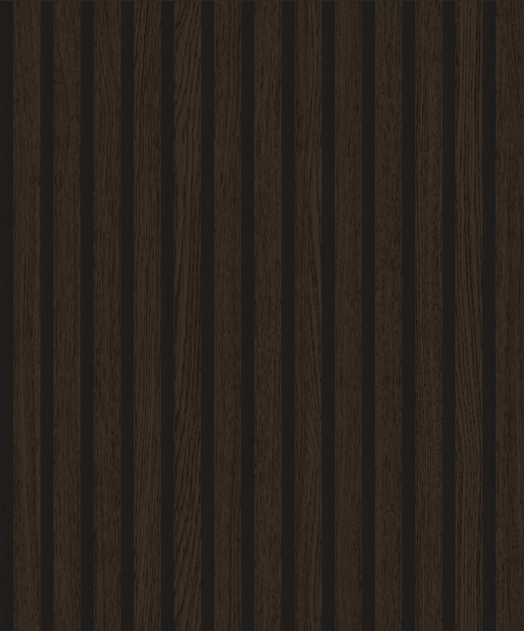 Afra Stripe Wallpaper by Wow - Modern in Dark Brown with Black