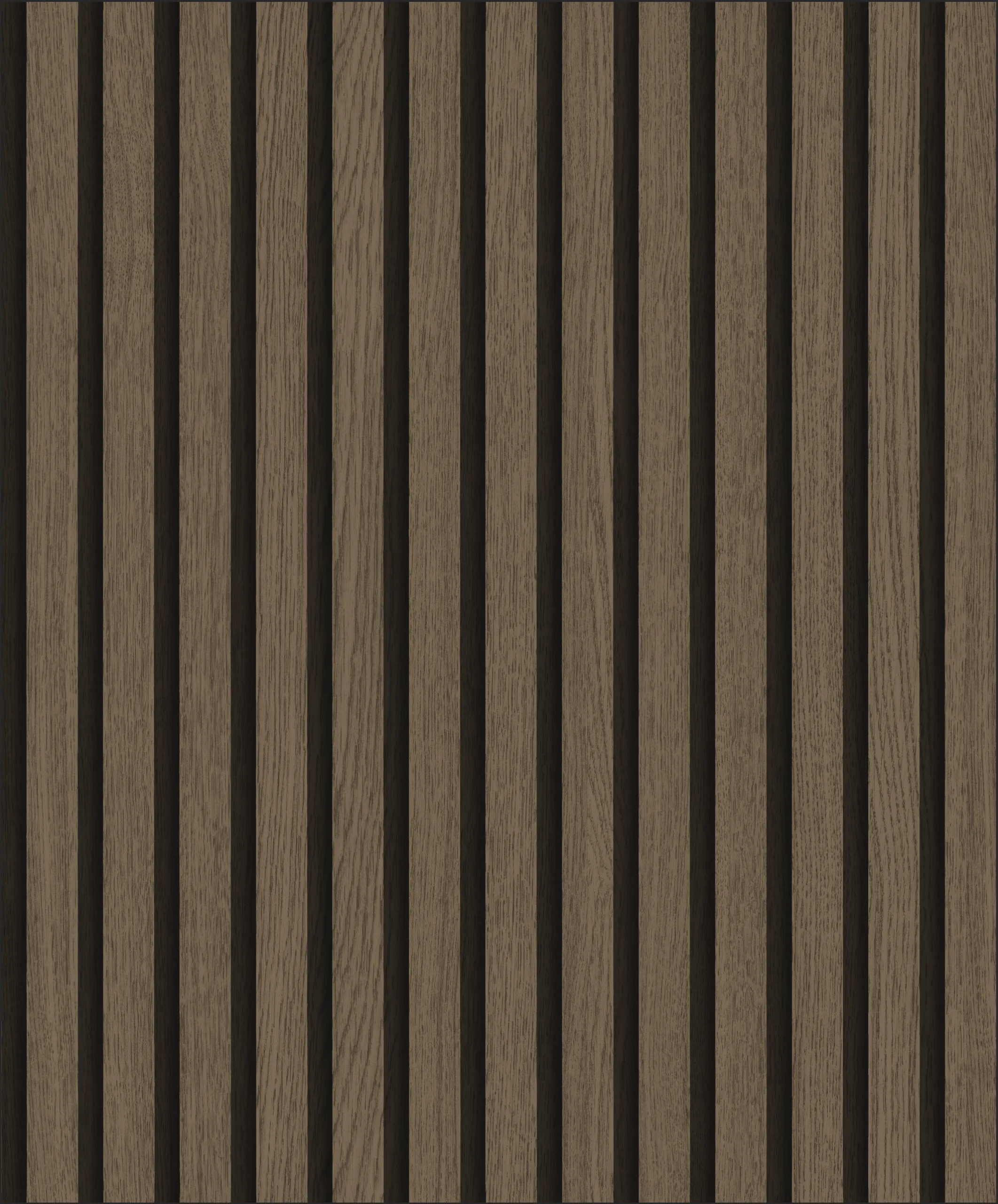 Afra Stripe Wallpaper by Wow - Modern in Walnut with Charcoal