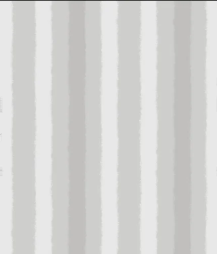Afra Stripe Wallpaper by Wow - Premium in Light Gray with White