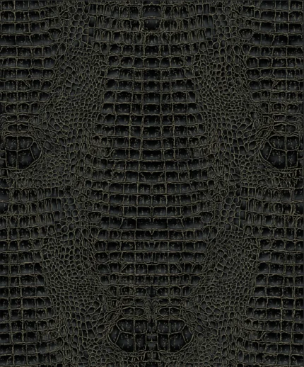 Afra Wallpaper by Wow - Premium in Charcoal with Olive
