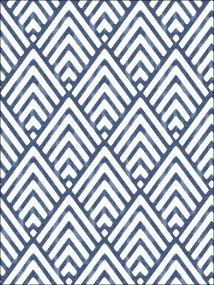 deep blue patterned wallpaper for bedroom by Brewster