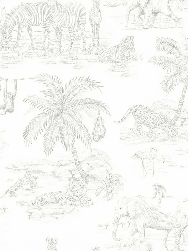 platinum patterned wallpaper for bedroom by Chesapeake