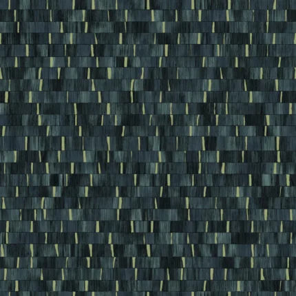 Bosco Geometric Wallpaper by Wow - Modern in Charcoal with Olive