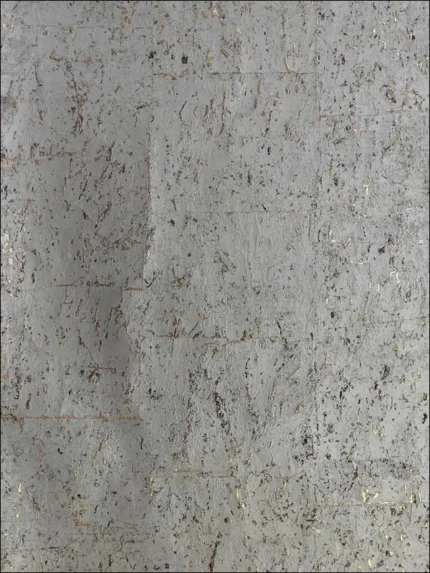 warm silver textured wallpaper for office by Candice Olson