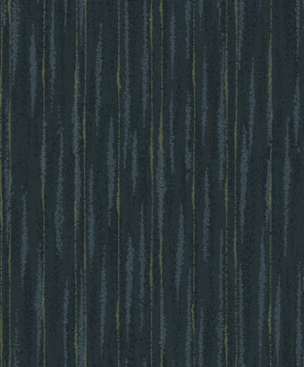 Delux Textured Wallpaper by Wow - Modern in Navy with Olive