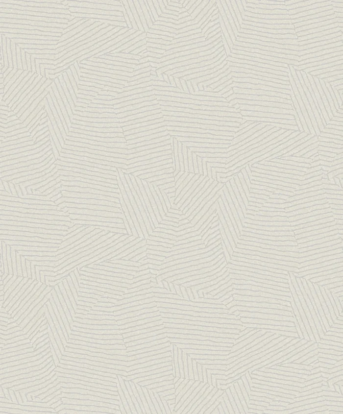 Dharma Geometric Wallpaper by Wow - Modern in Light Gray with Beige ...