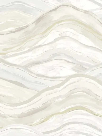 champagne patterned wallpaper for bedroom by A Street Prints