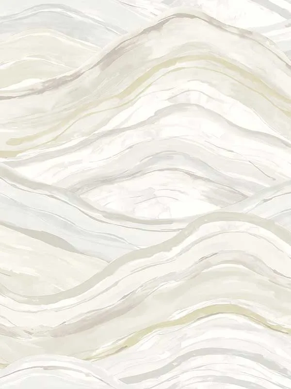 champagne patterned wallpaper for bedroom by A Street Prints
