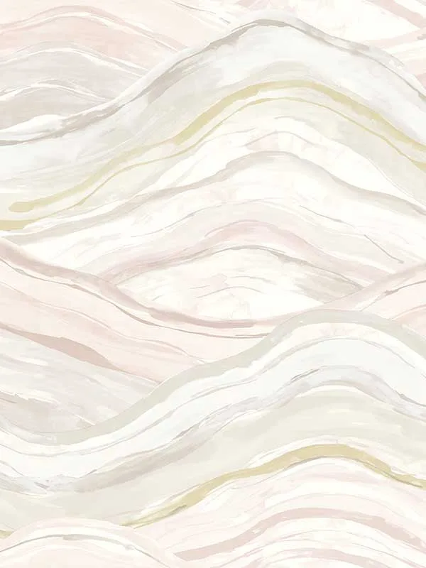 pastel patterned wallpaper for bedroom by A Street Prints