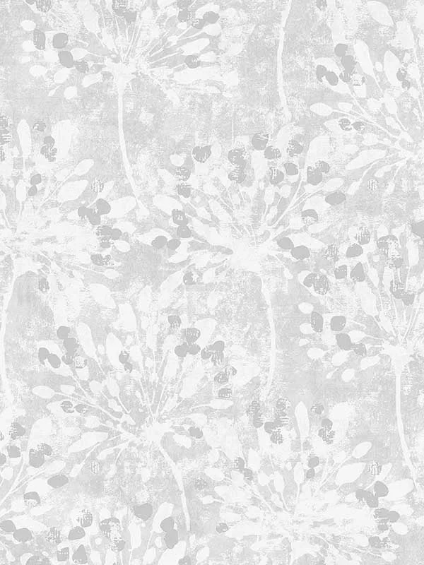 light grey floral wallpaper for bedroom by Advantage