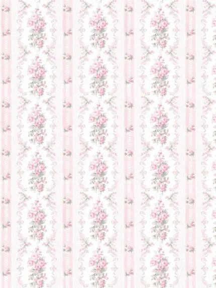 pink parfait patterned wallpaper for bedroom by Brewster