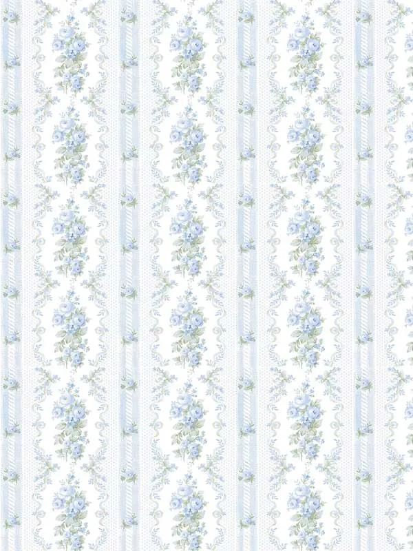 Dreamy Days Peel and Stick Sweet Blue Wallpaper for Living Rooms or Bedrooms | Brewster - Shop Safe in Houston Wallpapering sweet blue patterned wallpaper for bedroom by Brewster